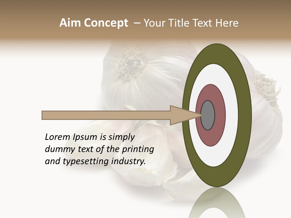 Flavor Allium Bulb PowerPoint Template