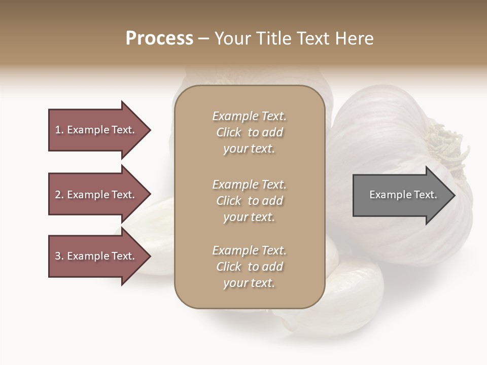 Flavor Allium Bulb PowerPoint Template