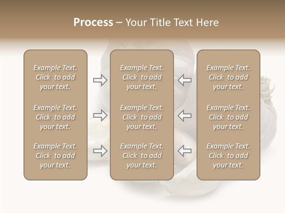 Flavor Allium Bulb PowerPoint Template