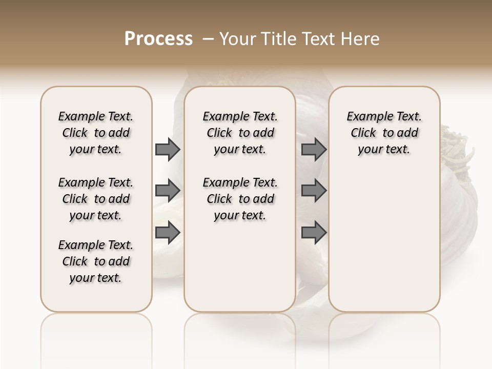 Flavor Allium Bulb PowerPoint Template