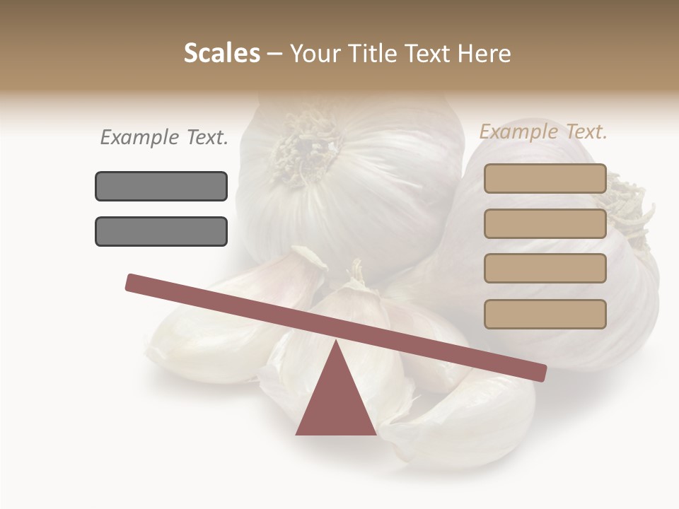 Flavor Allium Bulb PowerPoint Template