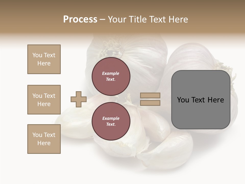 Flavor Allium Bulb PowerPoint Template