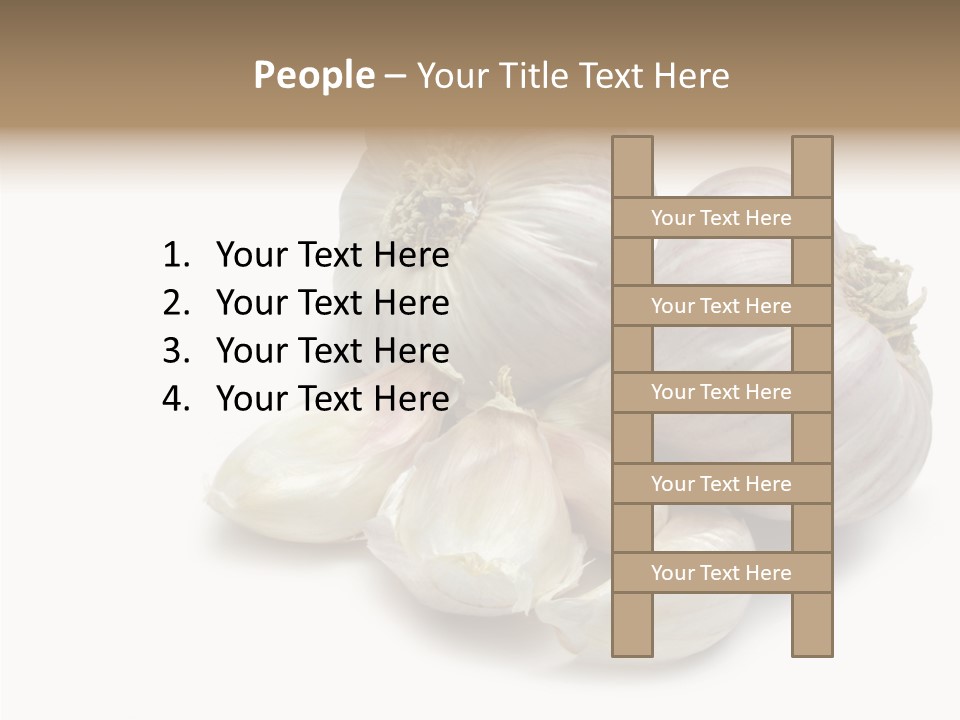 Flavor Allium Bulb PowerPoint Template