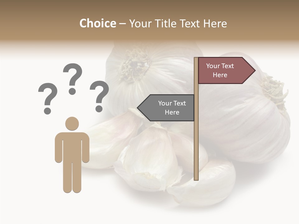 Flavor Allium Bulb PowerPoint Template