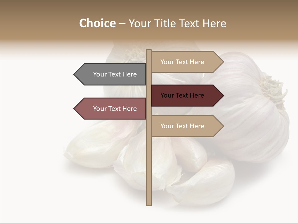 Flavor Allium Bulb PowerPoint Template