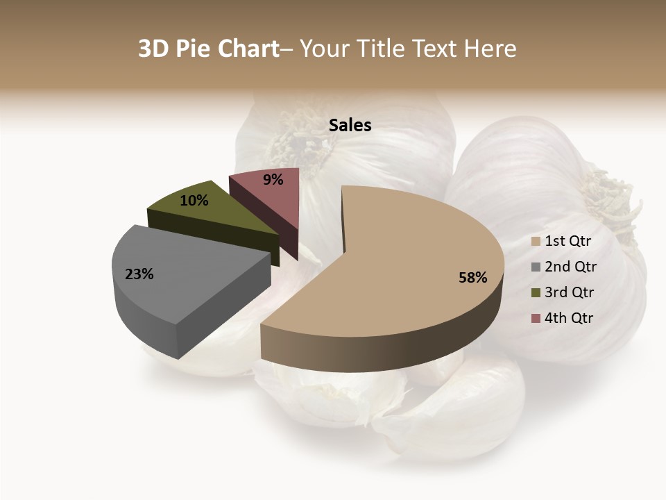 Flavor Allium Bulb PowerPoint Template