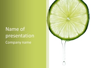 Thirsty Food Cold PowerPoint Template