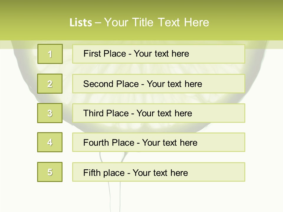Thirsty Food Cold PowerPoint Template