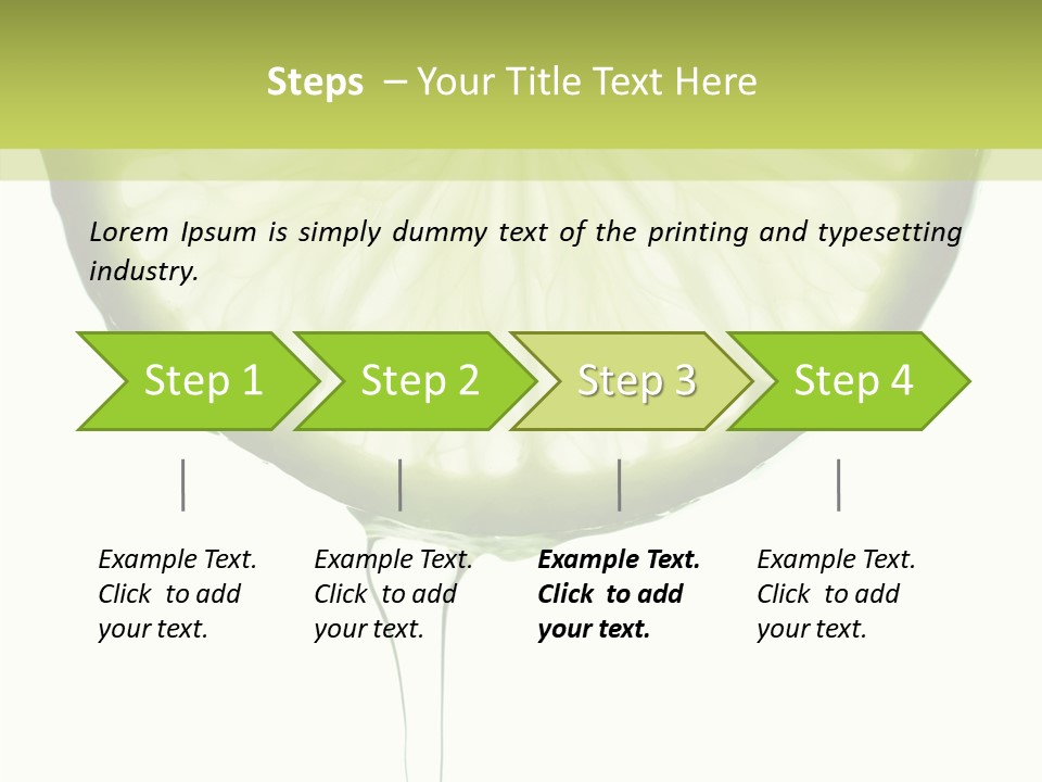 Thirsty Food Cold PowerPoint Template
