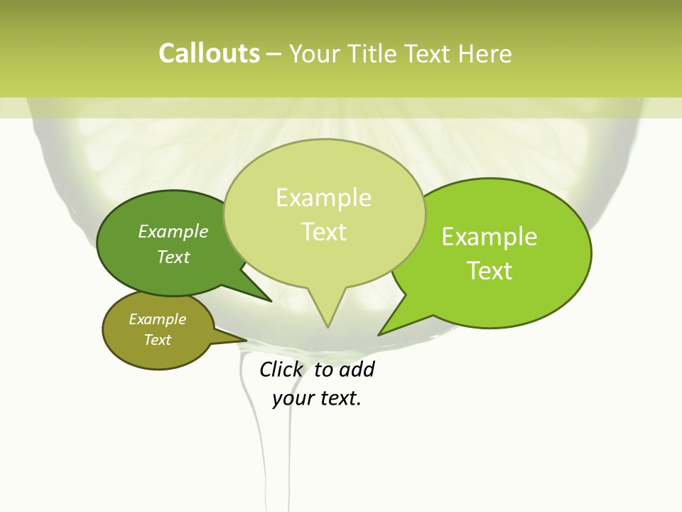 Thirsty Food Cold PowerPoint Template