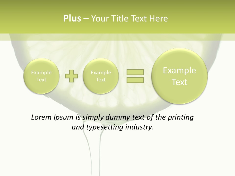 Thirsty Food Cold PowerPoint Template