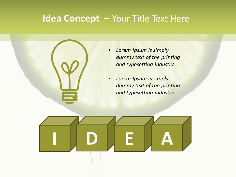 Thirsty Food Cold PowerPoint Template