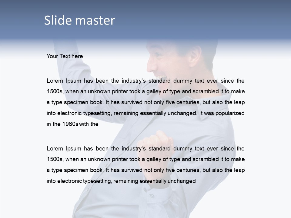 Figure Corporation Room PowerPoint Template