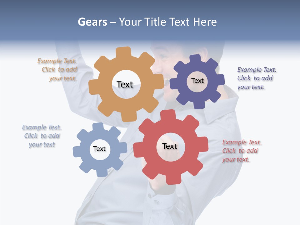 Figure Corporation Room PowerPoint Template