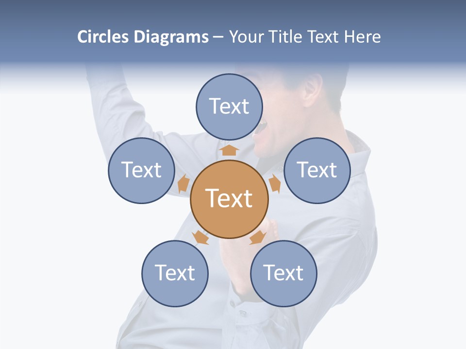 Figure Corporation Room PowerPoint Template