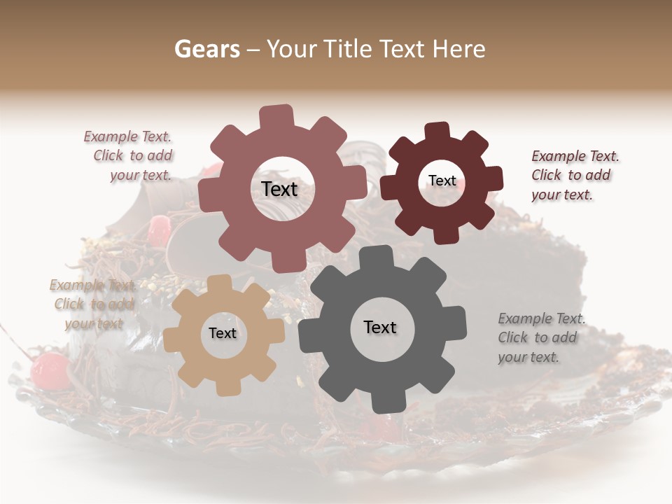 Bakery Gourmet Yummy PowerPoint Template