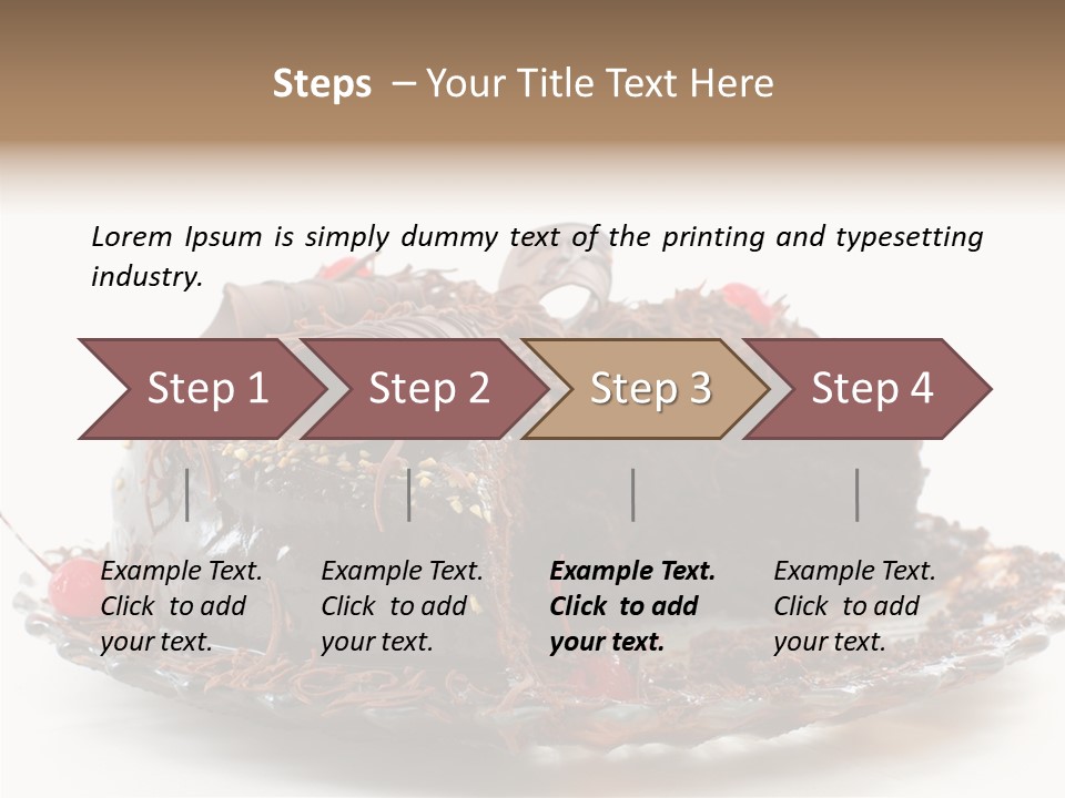 Bakery Gourmet Yummy PowerPoint Template