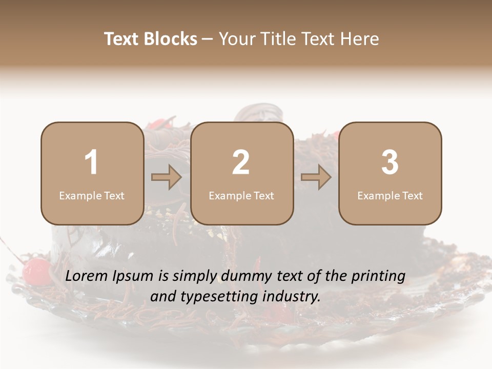 Bakery Gourmet Yummy PowerPoint Template