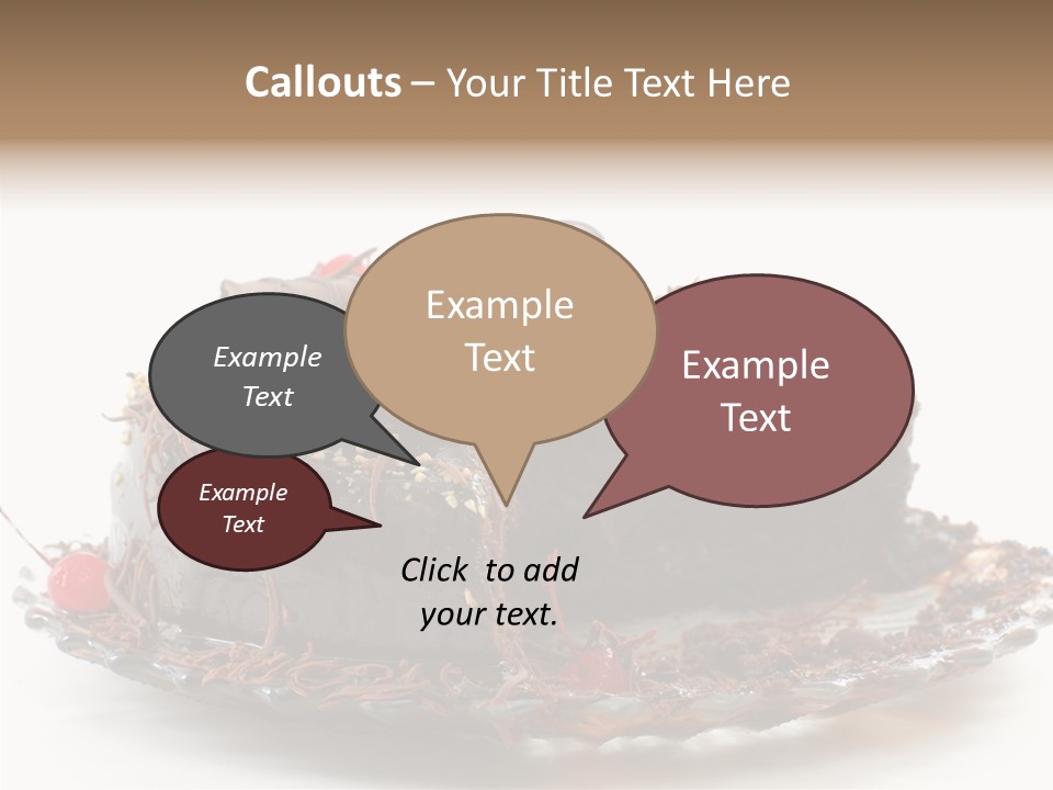 Bakery Gourmet Yummy PowerPoint Template