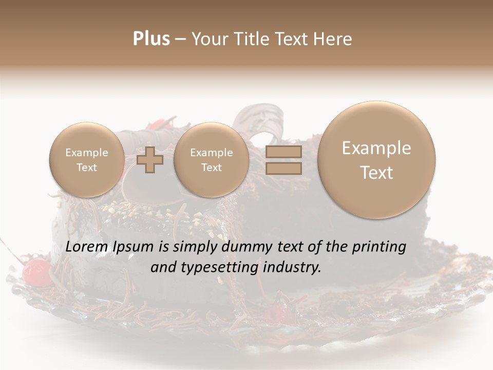 Bakery Gourmet Yummy PowerPoint Template