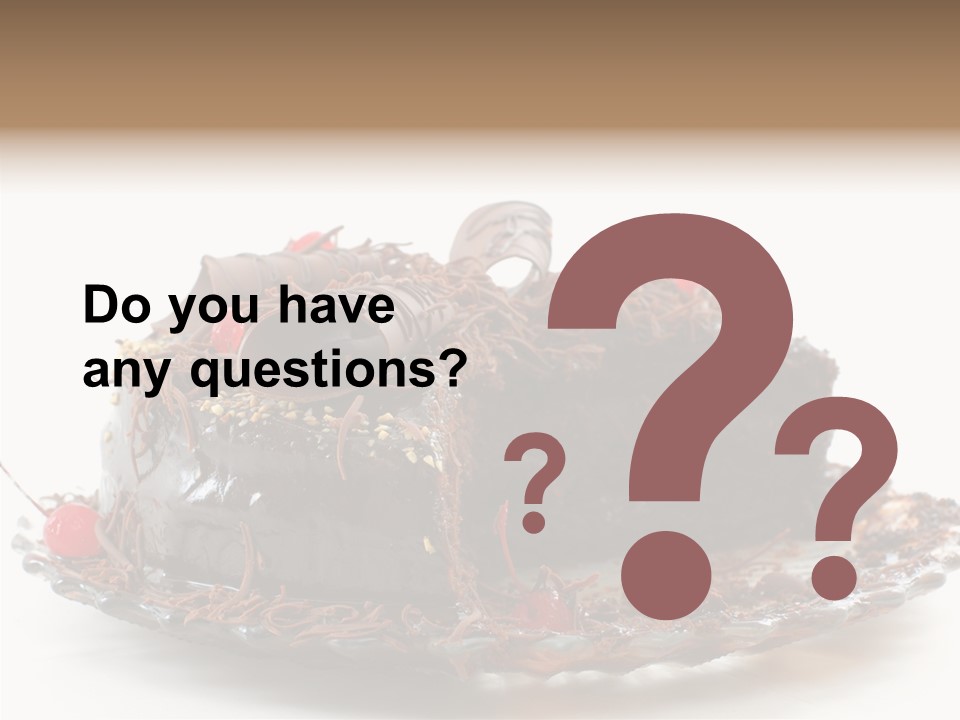 Bakery Gourmet Yummy PowerPoint Template