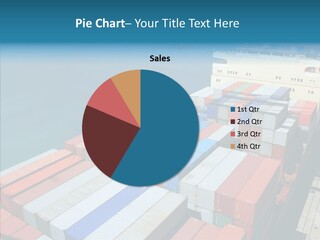 Load Freight Barge PowerPoint Template