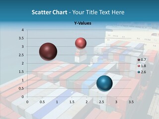 Load Freight Barge PowerPoint Template