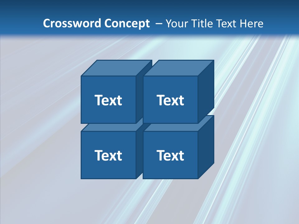 Aqua Electric Illustration PowerPoint Template