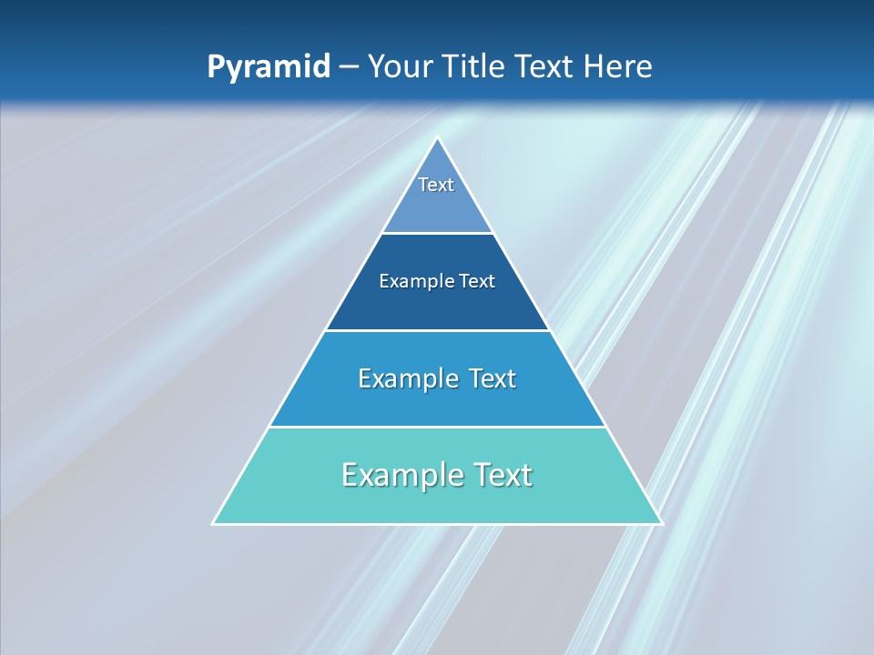 Aqua Electric Illustration PowerPoint Template