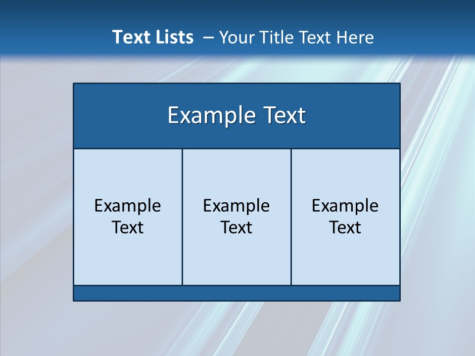 Aqua Electric Illustration PowerPoint Template