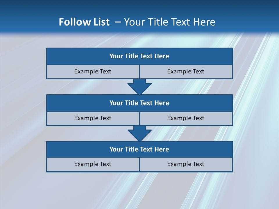 Aqua Electric Illustration PowerPoint Template