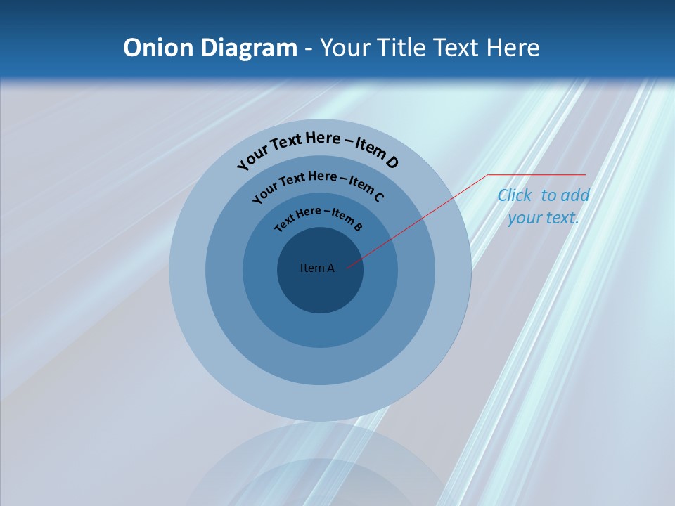 Aqua Electric Illustration PowerPoint Template