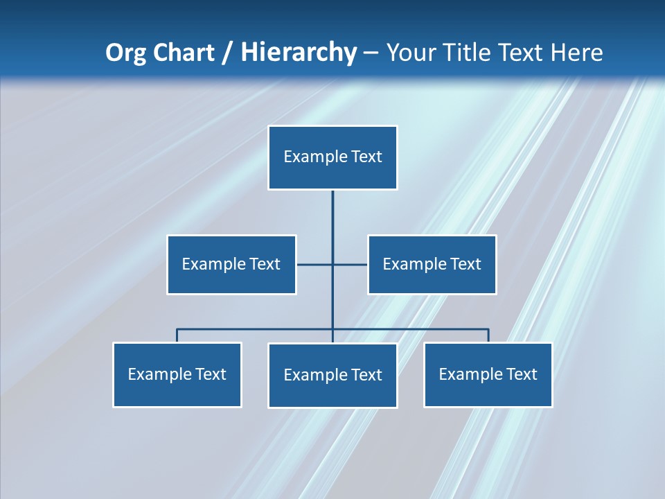 Aqua Electric Illustration PowerPoint Template