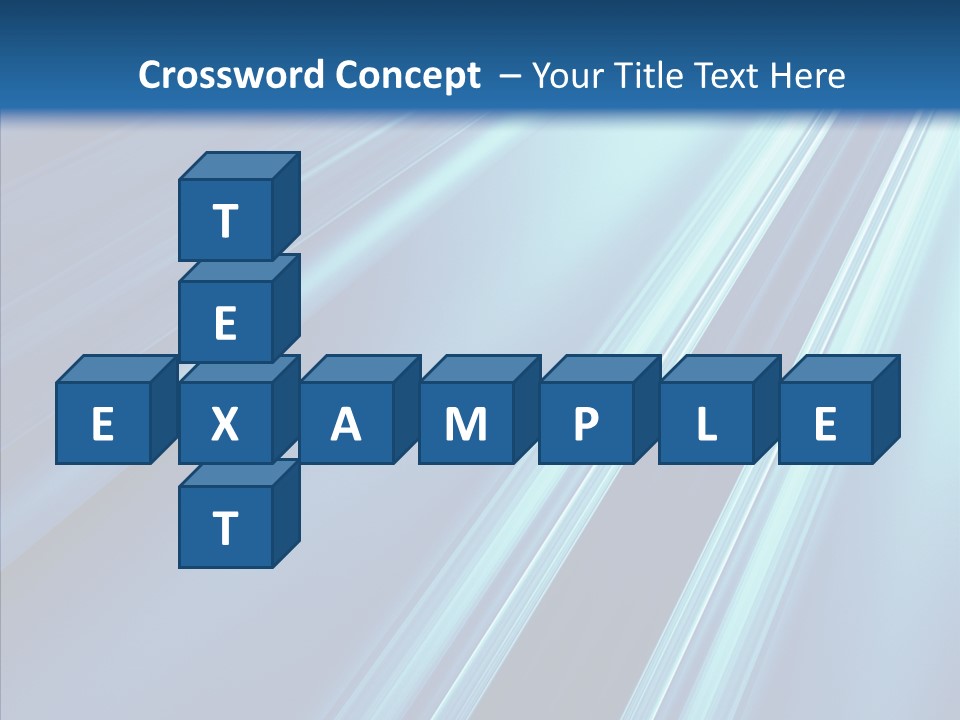 Aqua Electric Illustration PowerPoint Template