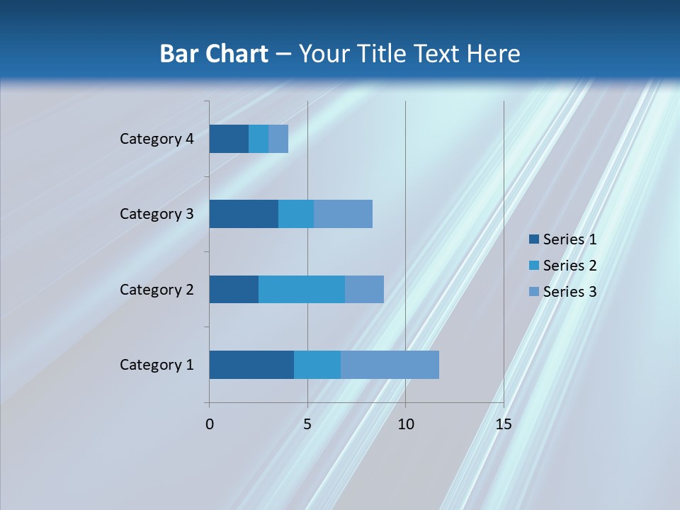 Aqua Electric Illustration PowerPoint Template