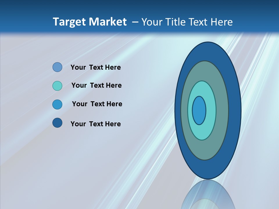 Aqua Electric Illustration PowerPoint Template