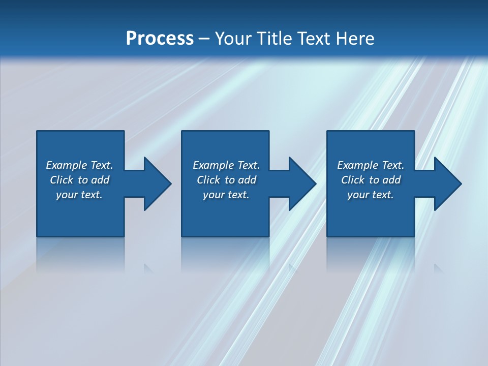 Aqua Electric Illustration PowerPoint Template