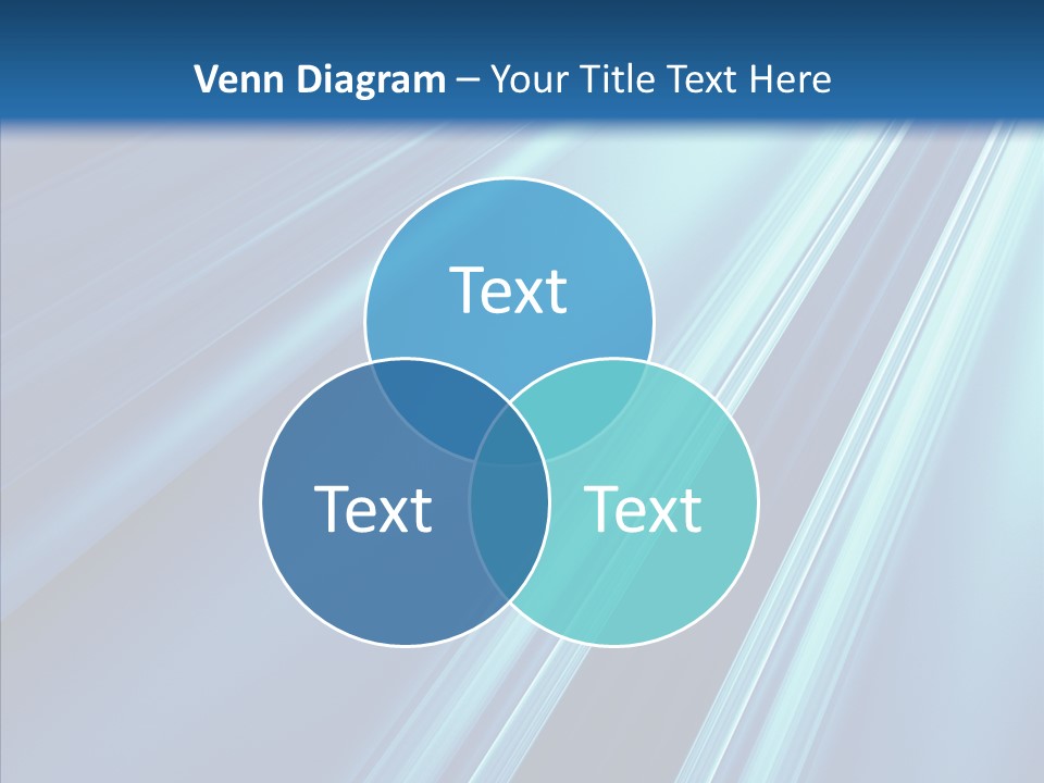Aqua Electric Illustration PowerPoint Template