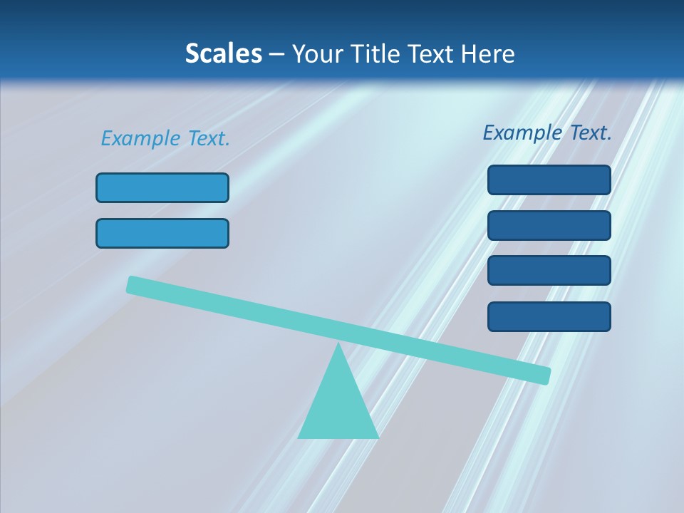 Aqua Electric Illustration PowerPoint Template