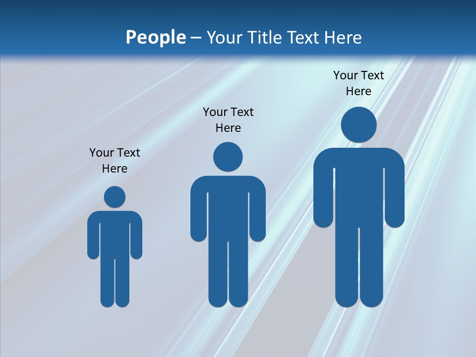 Aqua Electric Illustration PowerPoint Template