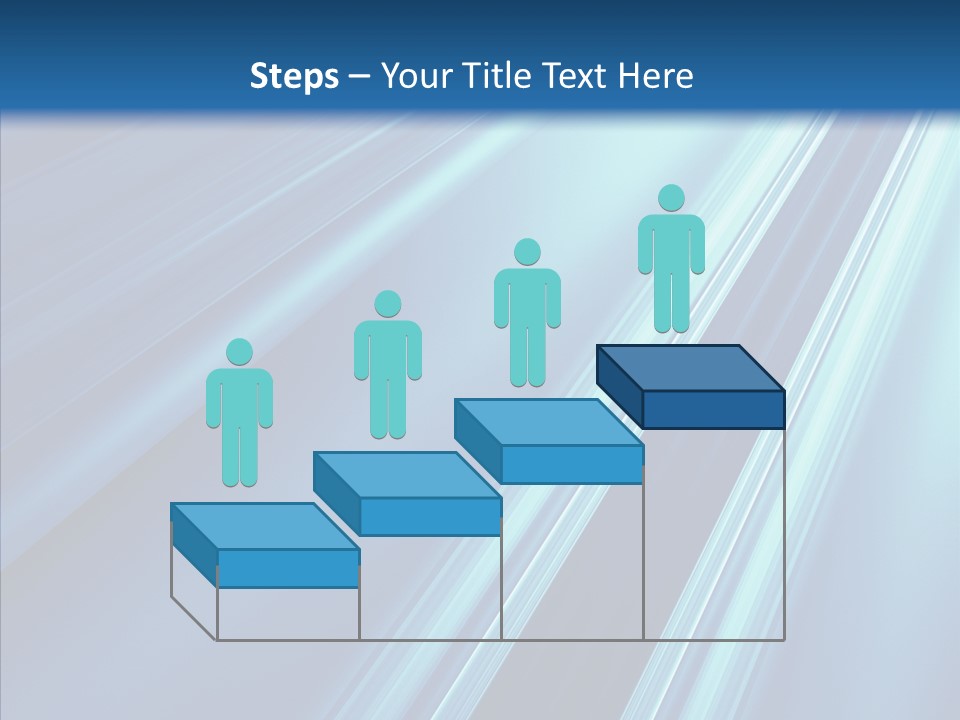 Aqua Electric Illustration PowerPoint Template