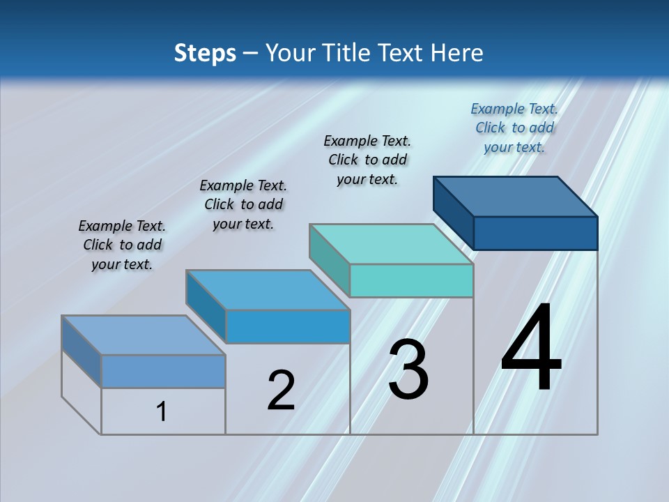 Aqua Electric Illustration PowerPoint Template