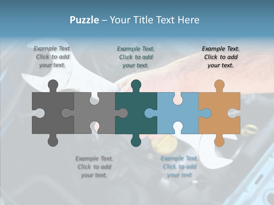 Worker Hardware Job PowerPoint Template