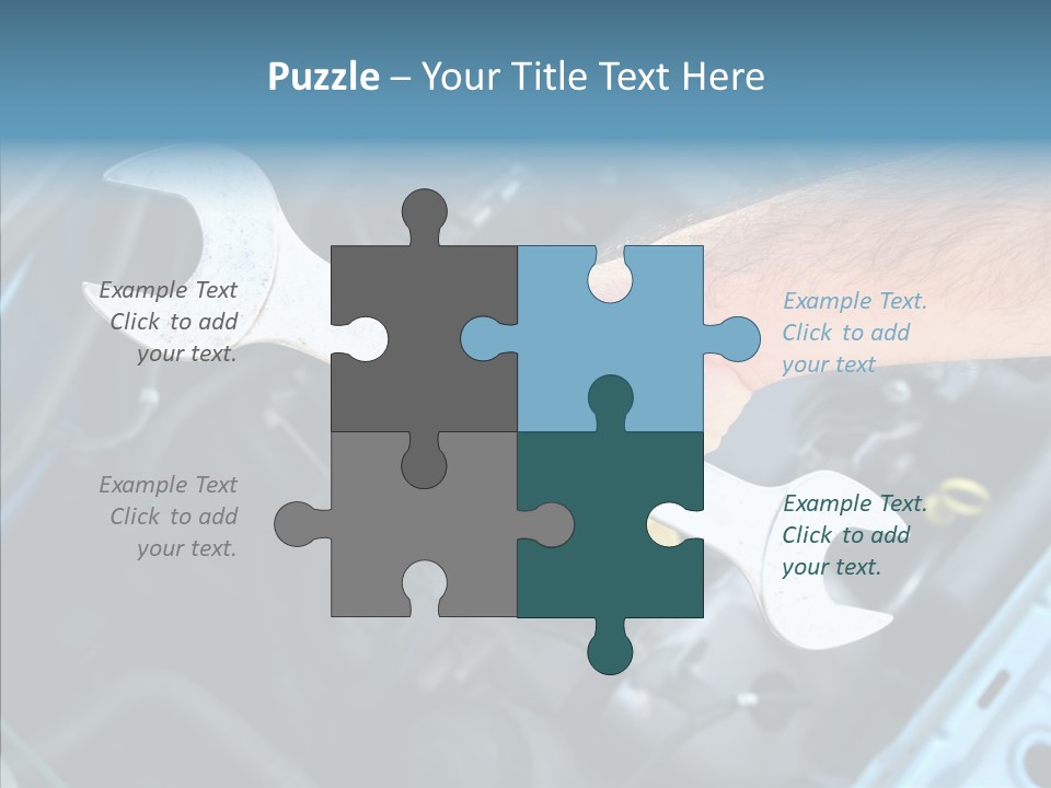 Worker Hardware Job PowerPoint Template