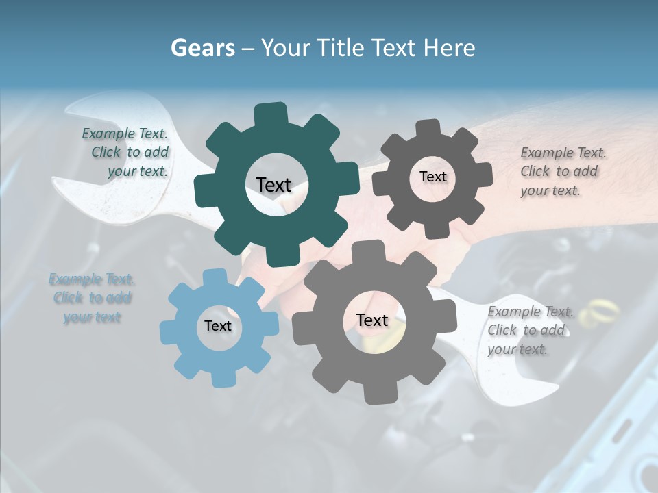 Worker Hardware Job PowerPoint Template