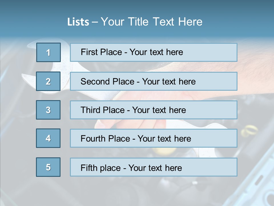Worker Hardware Job PowerPoint Template