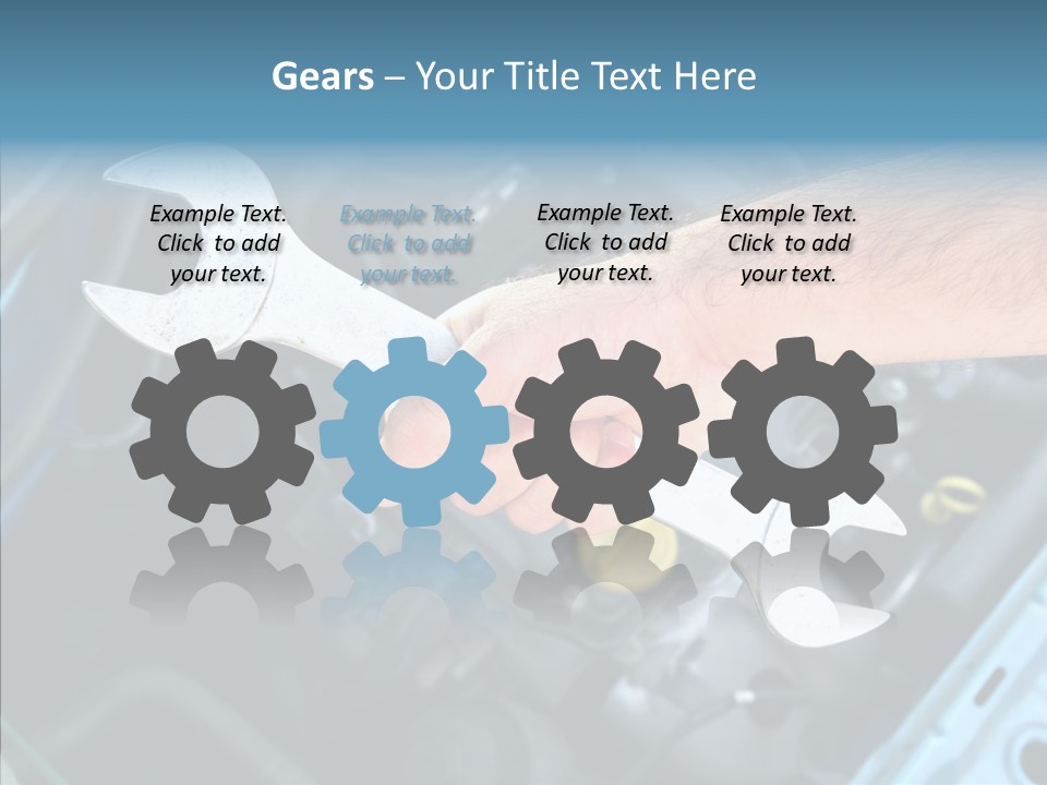 Worker Hardware Job PowerPoint Template