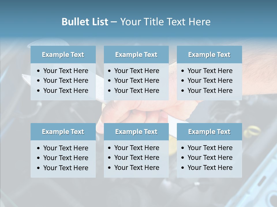 Worker Hardware Job PowerPoint Template