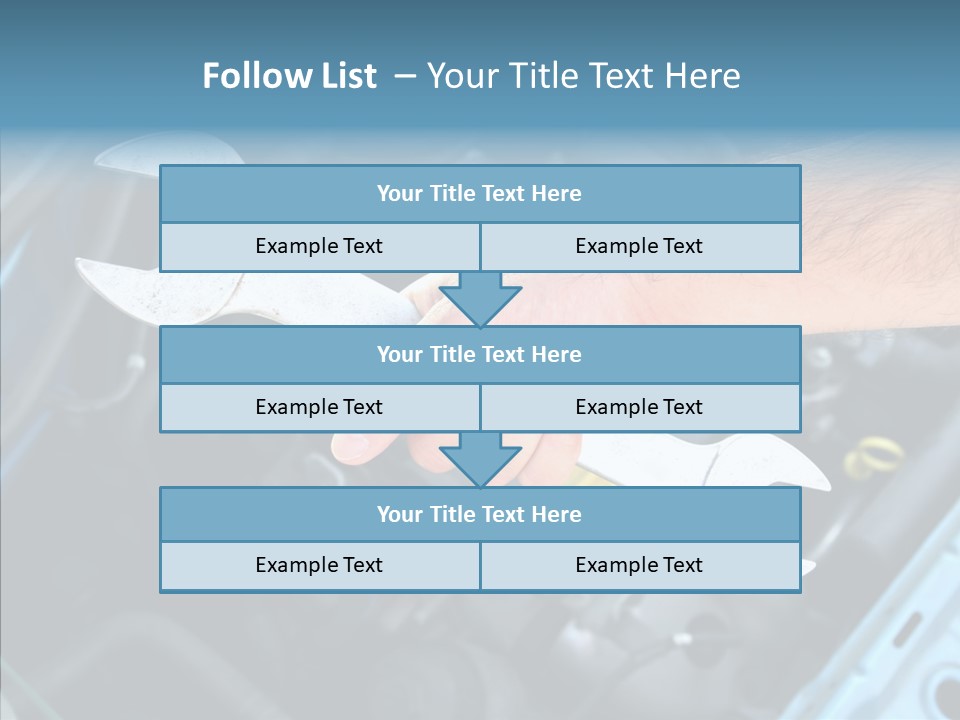 Worker Hardware Job PowerPoint Template