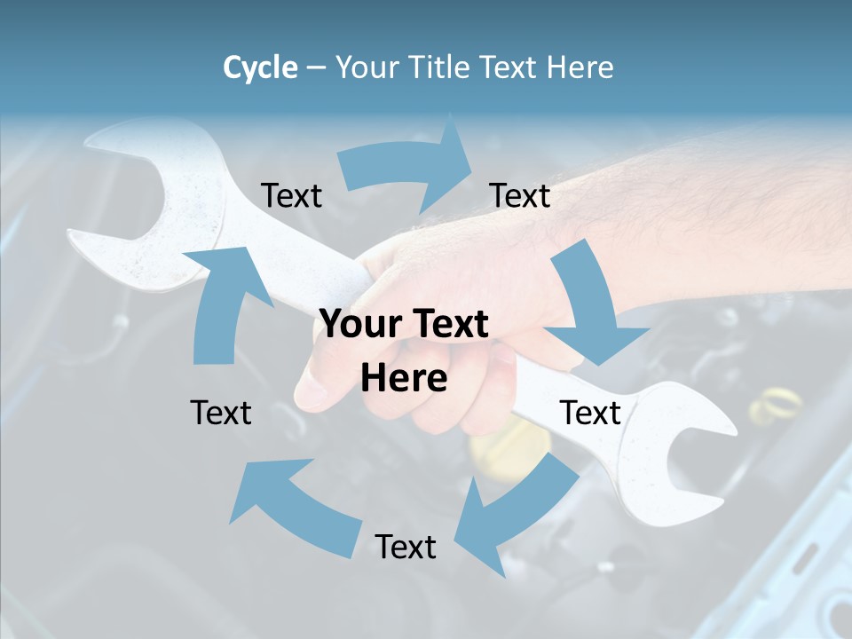 Worker Hardware Job PowerPoint Template